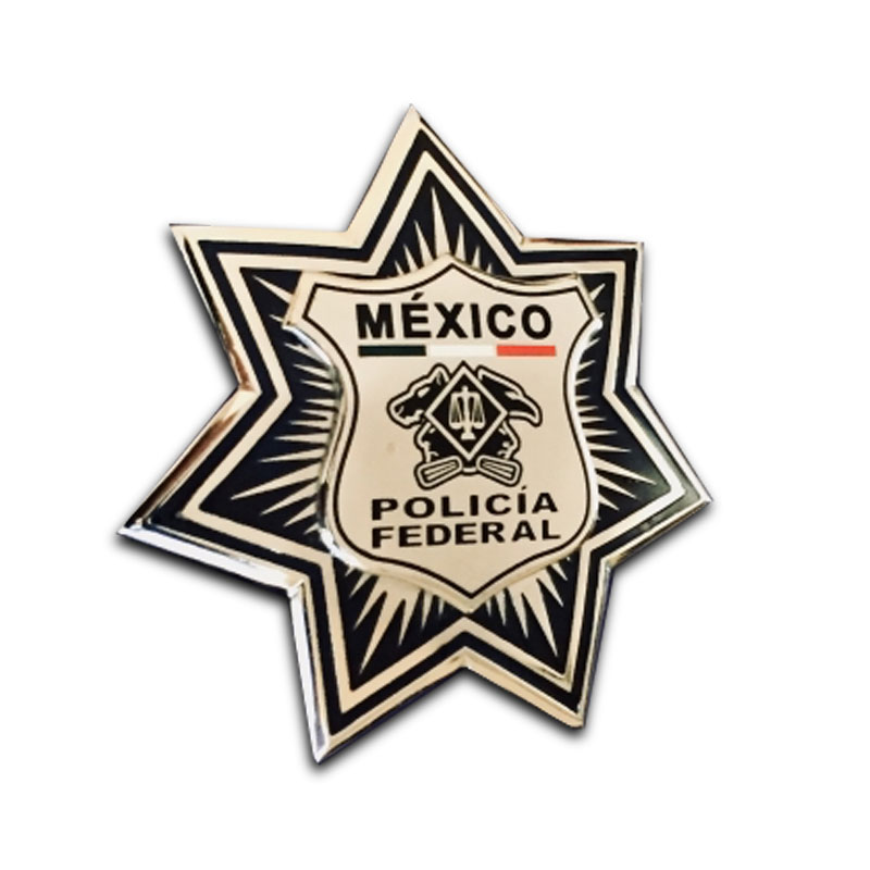 Placa Policía De La Ciudad De México